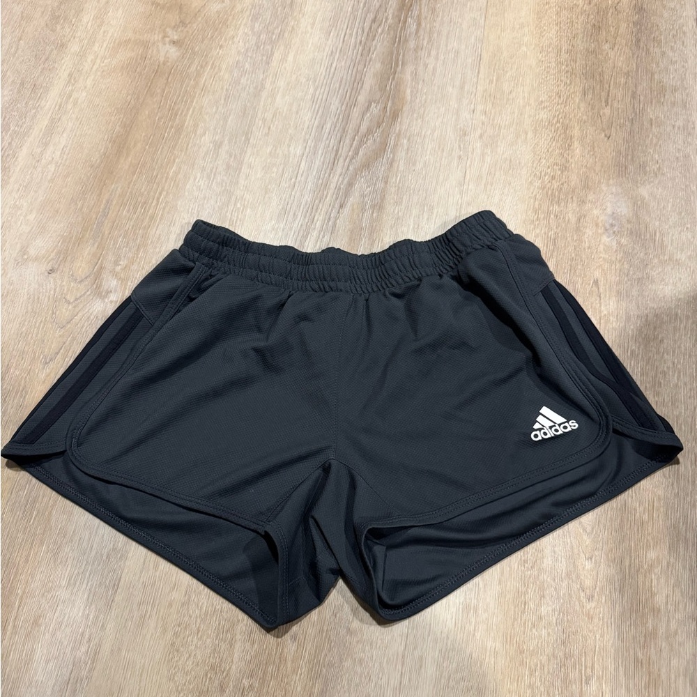 Adidas Women's Dark Gray Athletic Shorts